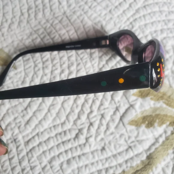 Hand painted sunglasses - Picture 4 of 6